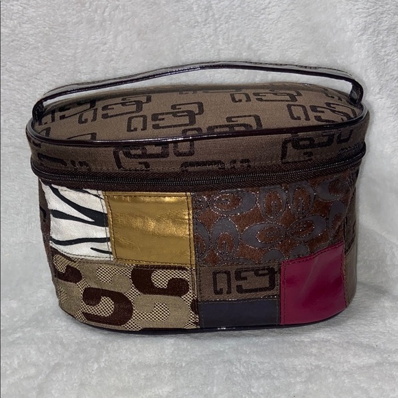 Patchwork Designer Make up Bag NWOT - Picture 1 of 8